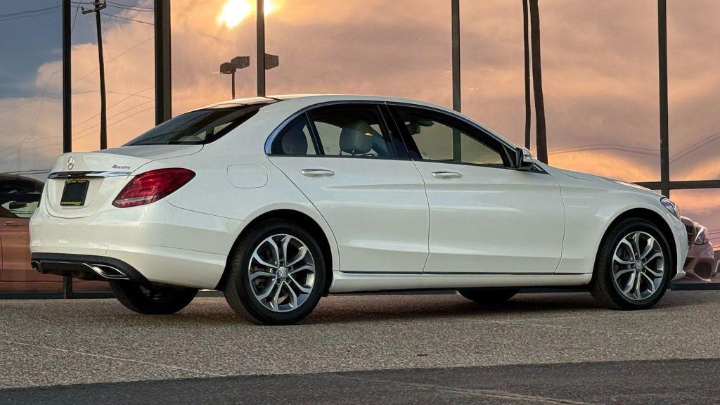 used 2015 Mercedes-Benz C-Class car, priced at $13,990