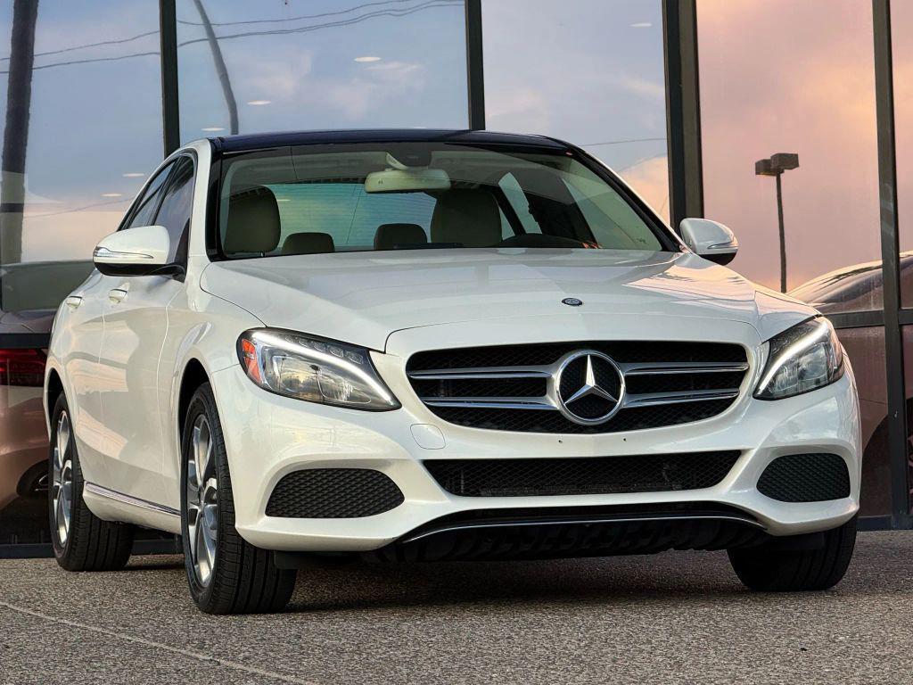 used 2015 Mercedes-Benz C-Class car, priced at $13,990