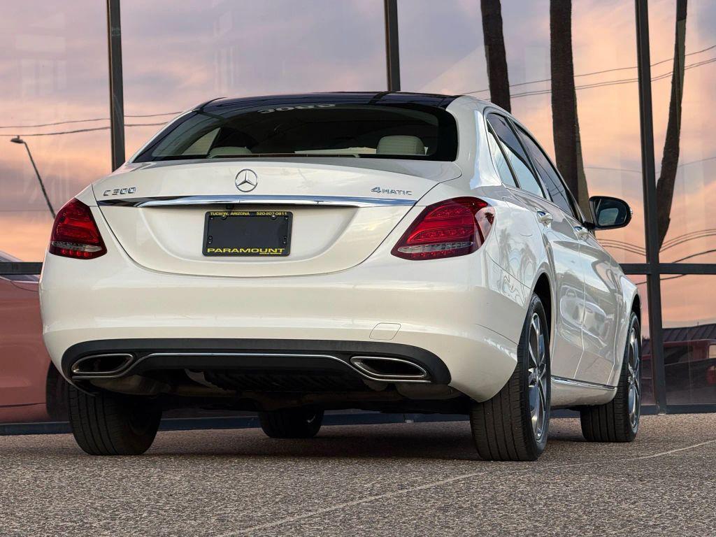 used 2015 Mercedes-Benz C-Class car, priced at $13,990