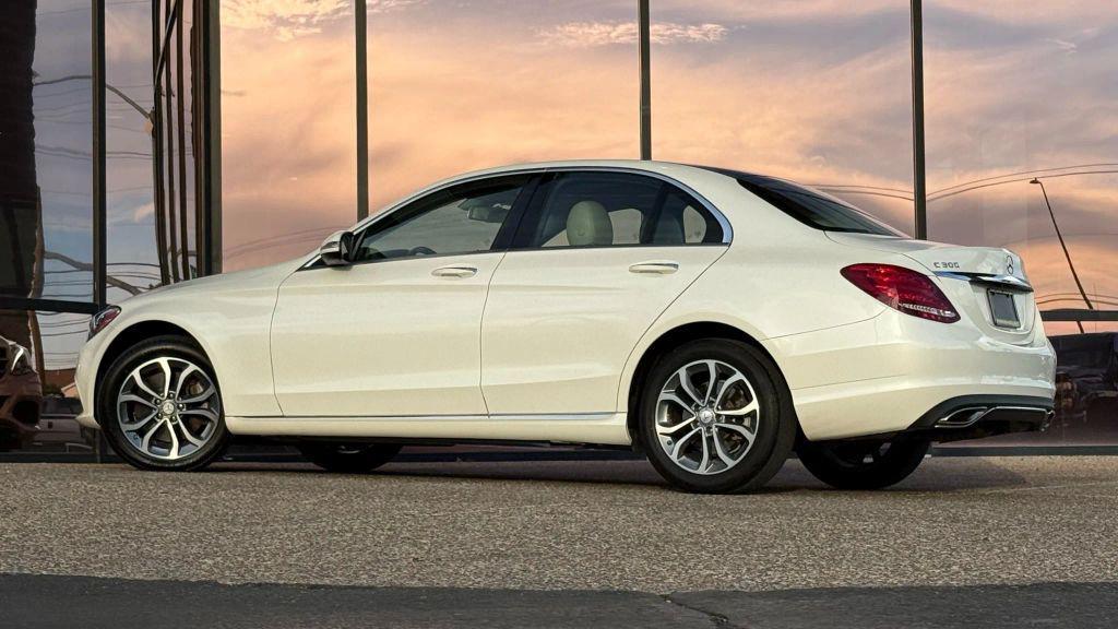 used 2015 Mercedes-Benz C-Class car, priced at $13,990