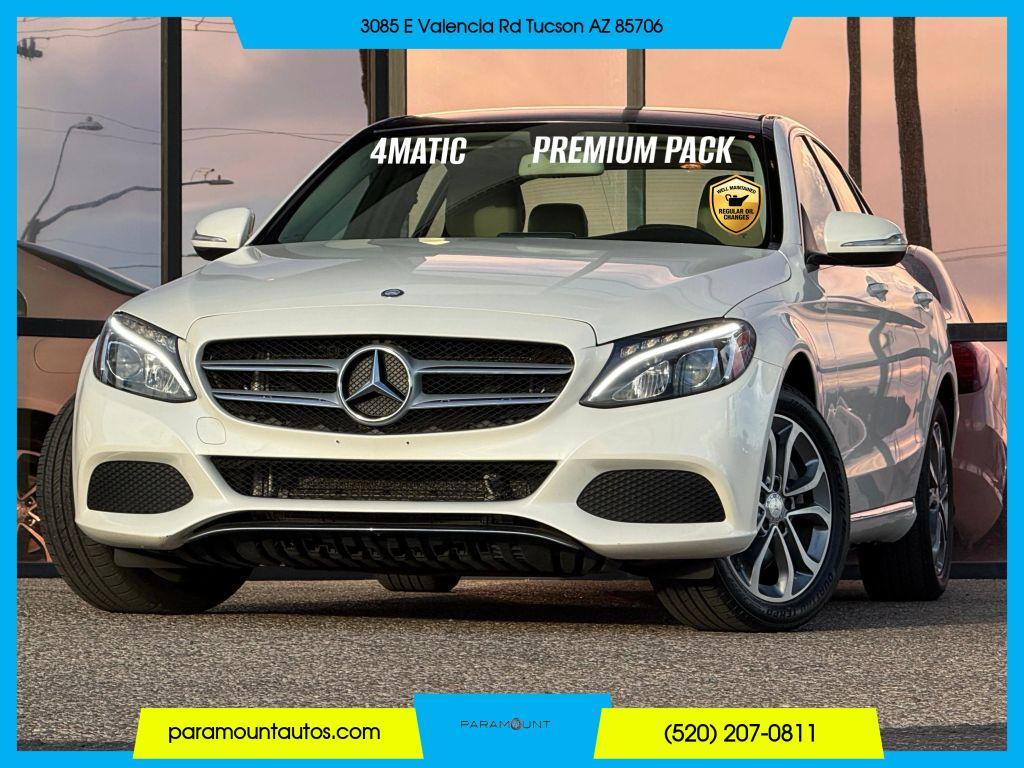 used 2015 Mercedes-Benz C-Class car, priced at $13,990