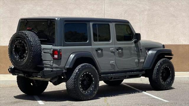 used 2020 Jeep Wrangler Unlimited car, priced at $26,990