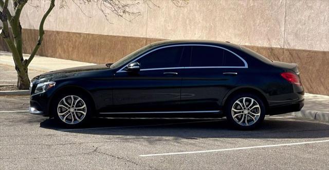 used 2015 Mercedes-Benz C-Class car, priced at $13,990