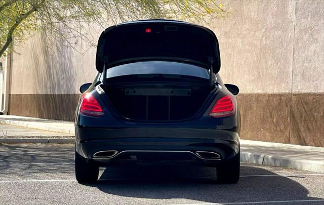 used 2015 Mercedes-Benz C-Class car, priced at $13,990