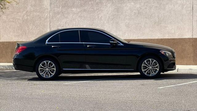 used 2015 Mercedes-Benz C-Class car, priced at $13,990