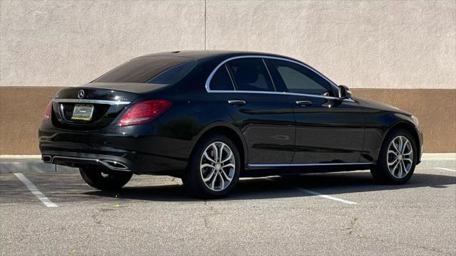 used 2015 Mercedes-Benz C-Class car, priced at $13,990