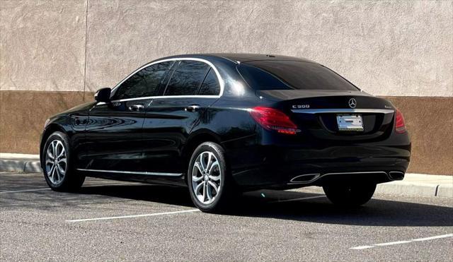 used 2015 Mercedes-Benz C-Class car, priced at $13,990