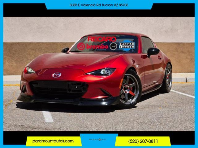 used 2021 Mazda MX-5 Miata RF car, priced at $30,990