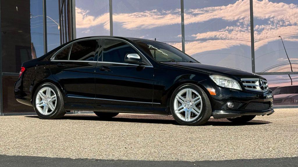 used 2009 Mercedes-Benz C-Class car, priced at $8,990