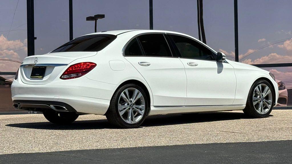 used 2018 Mercedes-Benz C-Class car, priced at $18,990