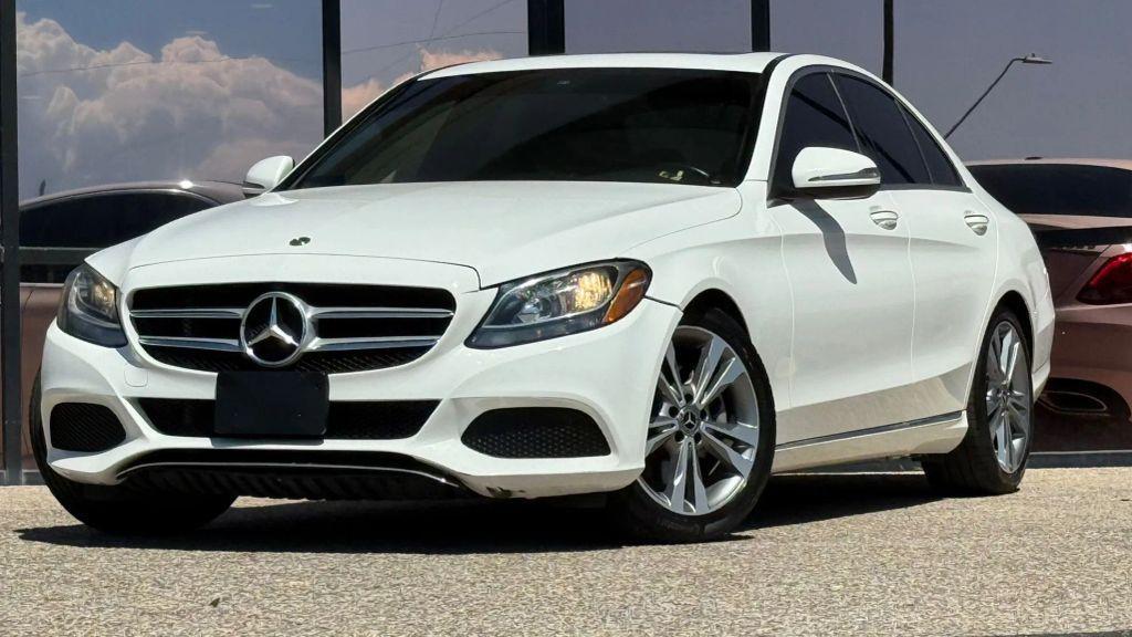 used 2018 Mercedes-Benz C-Class car, priced at $18,990