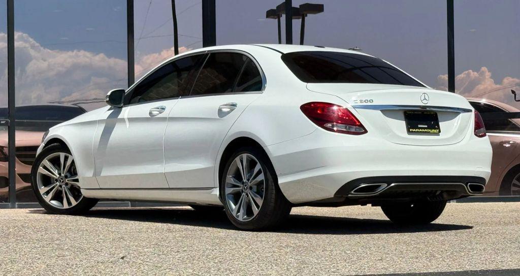 used 2018 Mercedes-Benz C-Class car, priced at $18,990