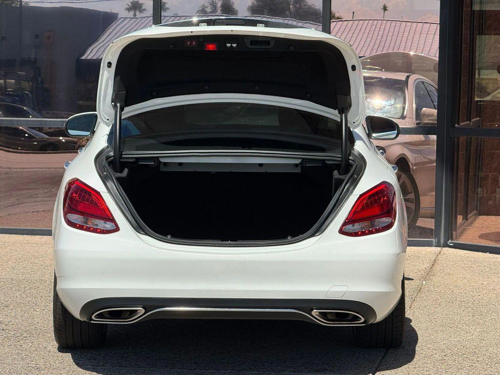 used 2018 Mercedes-Benz C-Class car, priced at $18,990