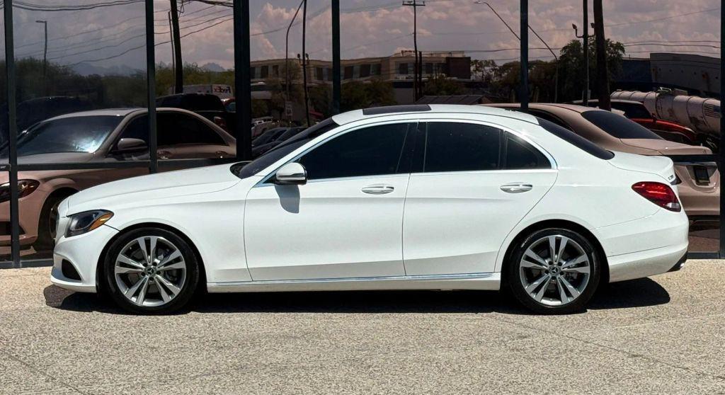 used 2018 Mercedes-Benz C-Class car, priced at $18,990