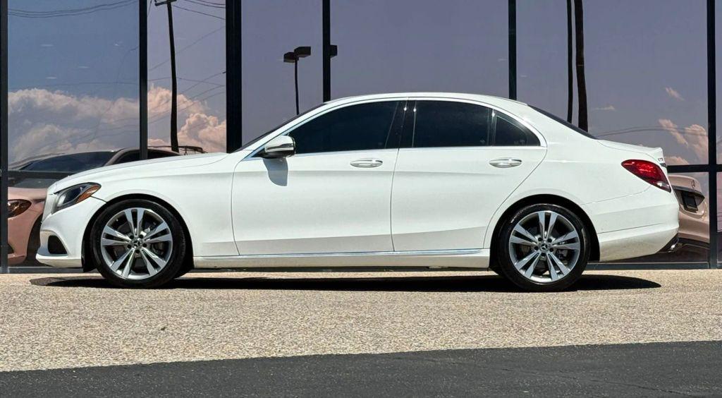 used 2018 Mercedes-Benz C-Class car, priced at $18,990
