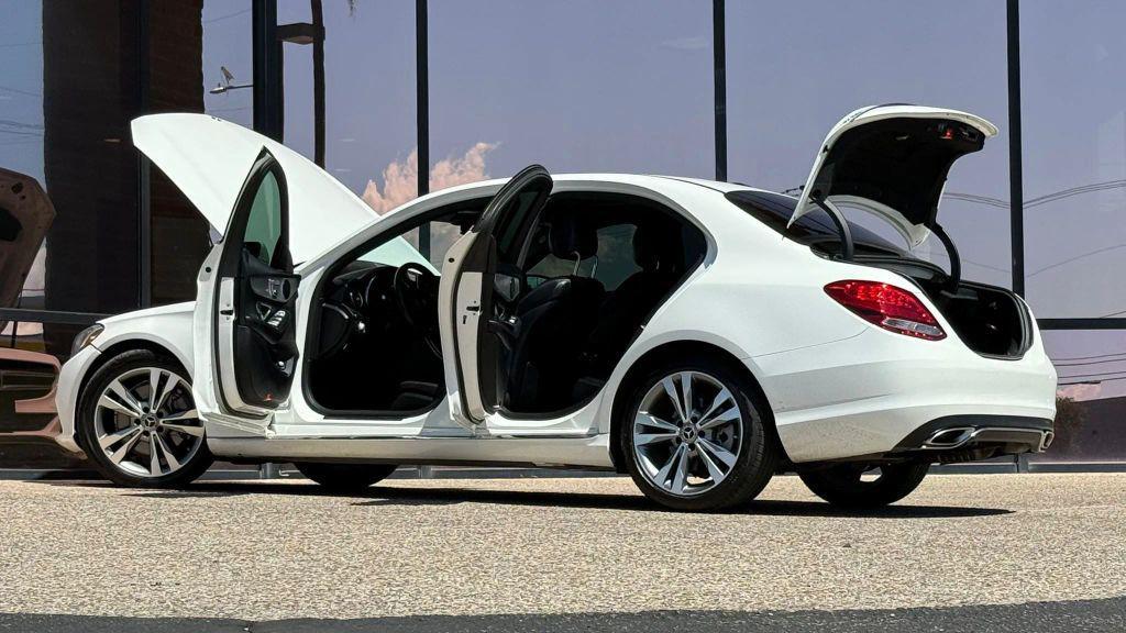 used 2018 Mercedes-Benz C-Class car, priced at $18,990