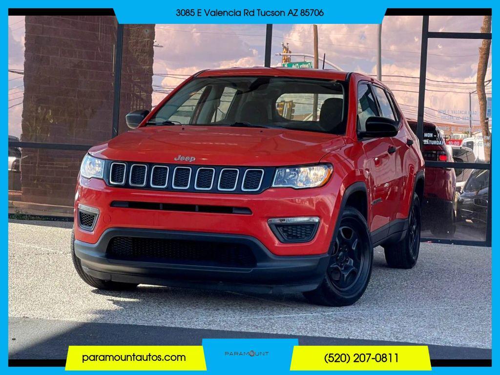 used 2018 Jeep Compass car, priced at $7,990