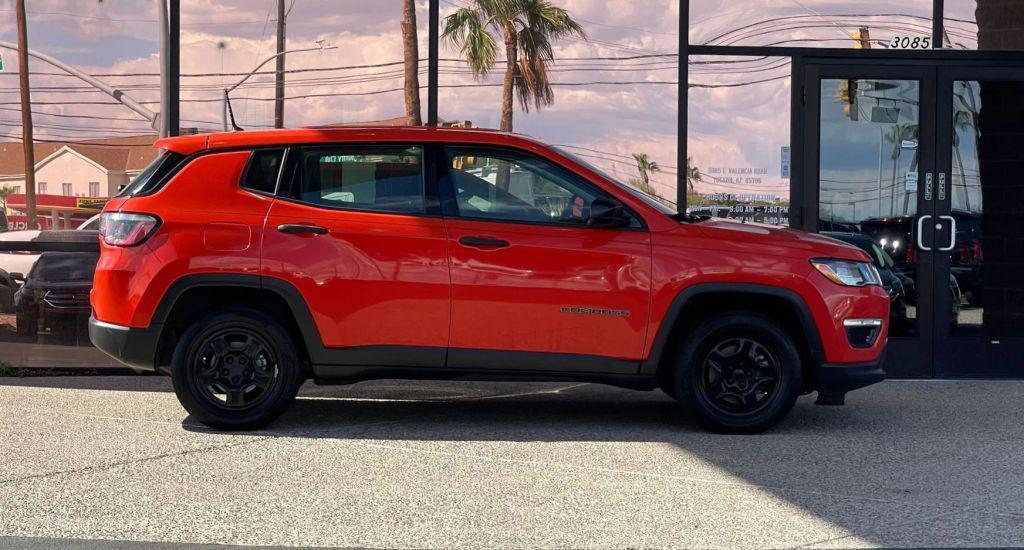 used 2018 Jeep Compass car, priced at $7,990