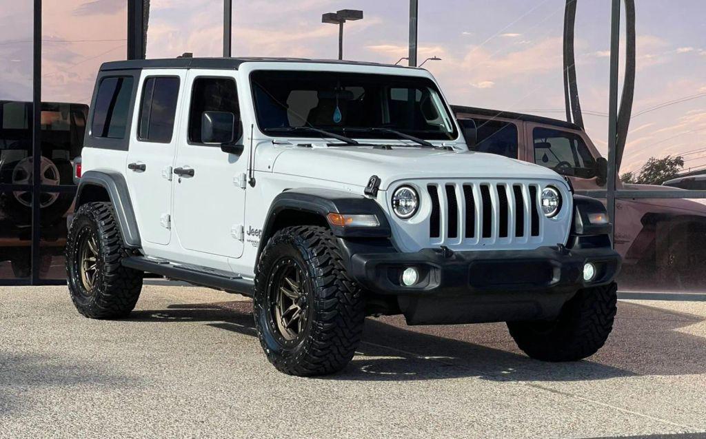 used 2018 Jeep Wrangler Unlimited car, priced at $22,990