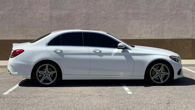 used 2018 Mercedes-Benz C-Class car, priced at $19,490