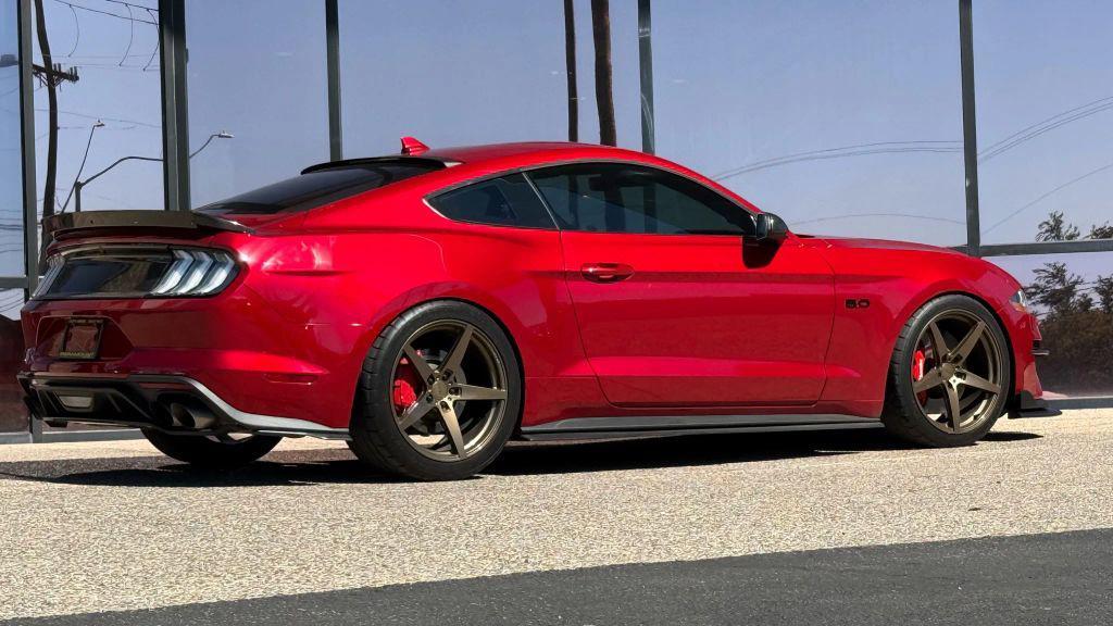 used 2021 Ford Mustang car, priced at $34,990