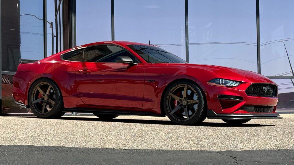 used 2021 Ford Mustang car, priced at $34,990