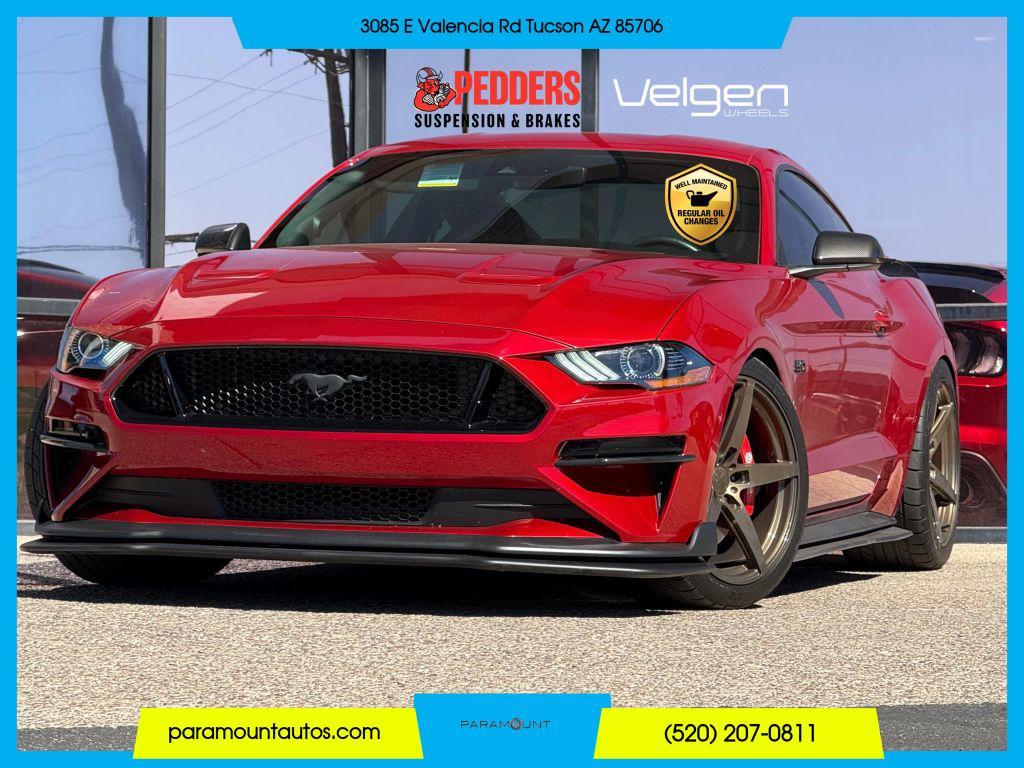 used 2021 Ford Mustang car, priced at $34,990