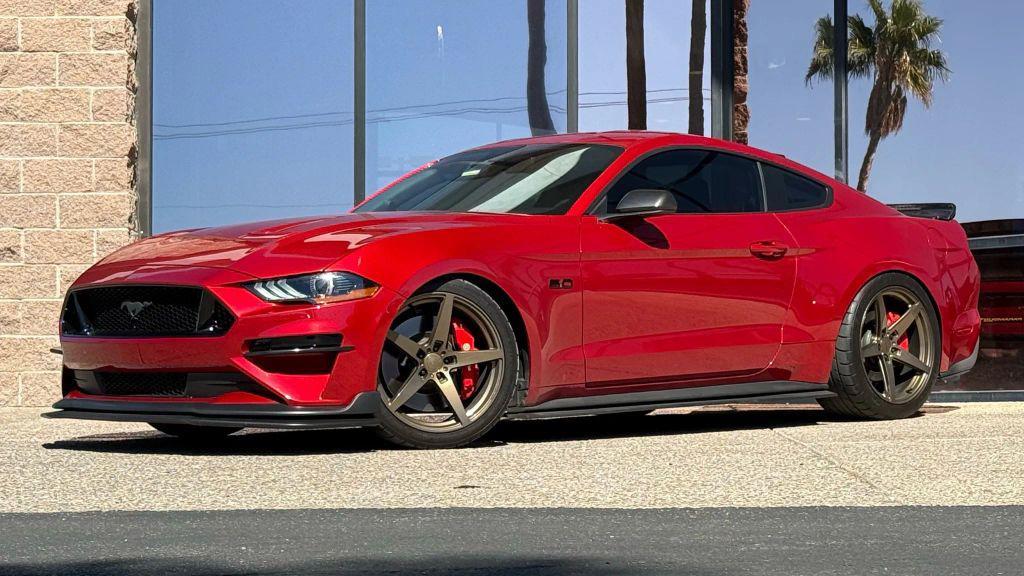 used 2021 Ford Mustang car, priced at $34,990