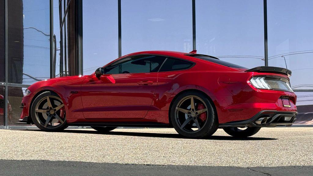 used 2021 Ford Mustang car, priced at $34,990