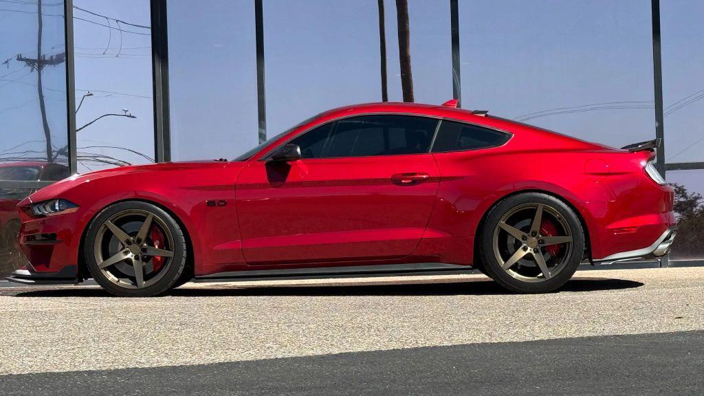 used 2021 Ford Mustang car, priced at $34,990