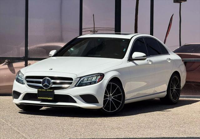 used 2020 Mercedes-Benz C-Class car, priced at $18,990