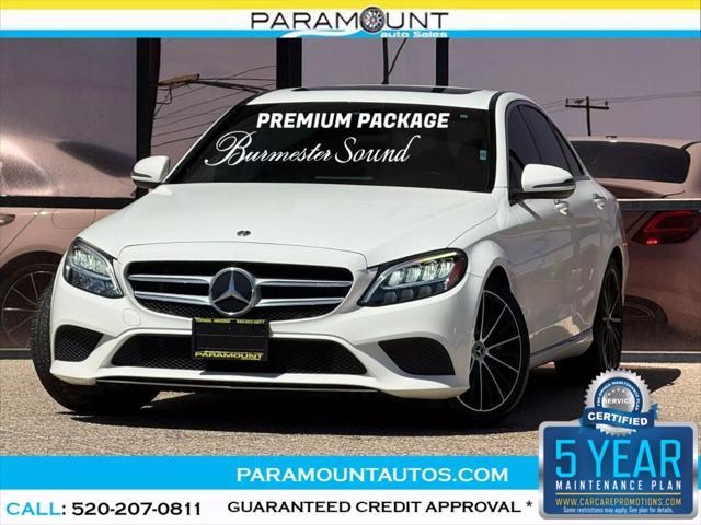 used 2020 Mercedes-Benz C-Class car, priced at $18,990