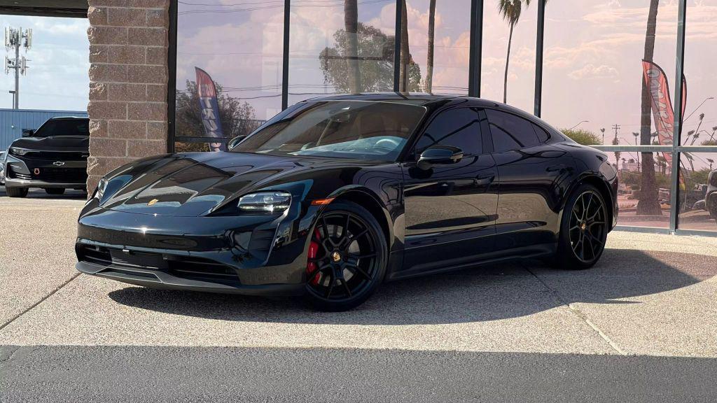 used 2023 Porsche Taycan car, priced at $77,990