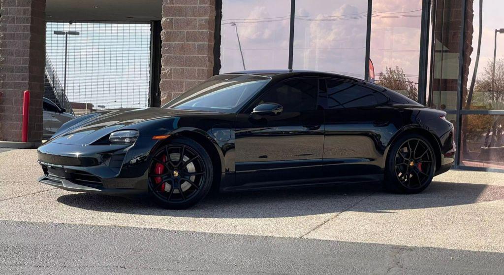 used 2023 Porsche Taycan car, priced at $77,990