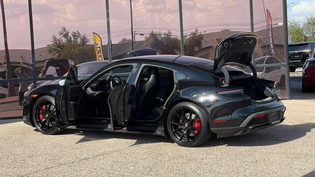 used 2023 Porsche Taycan car, priced at $77,990