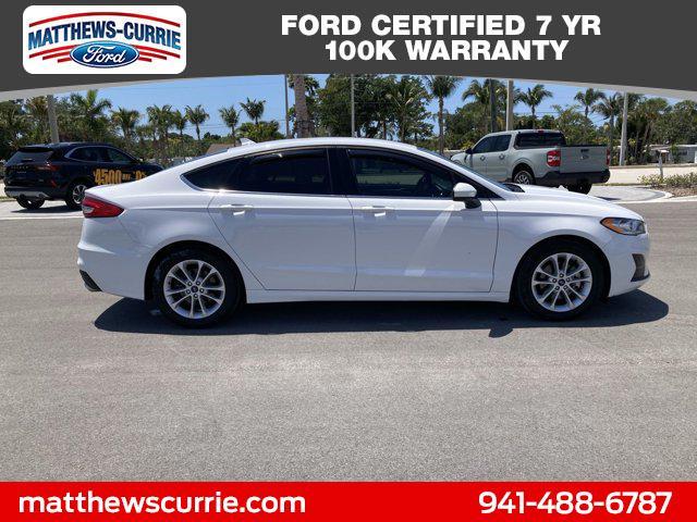used 2020 Ford Fusion car, priced at $19,500