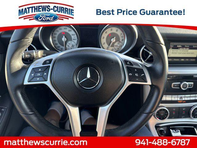 used 2016 Mercedes-Benz SLK-Class car, priced at $19,300