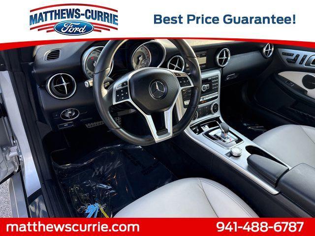 used 2016 Mercedes-Benz SLK-Class car, priced at $19,300