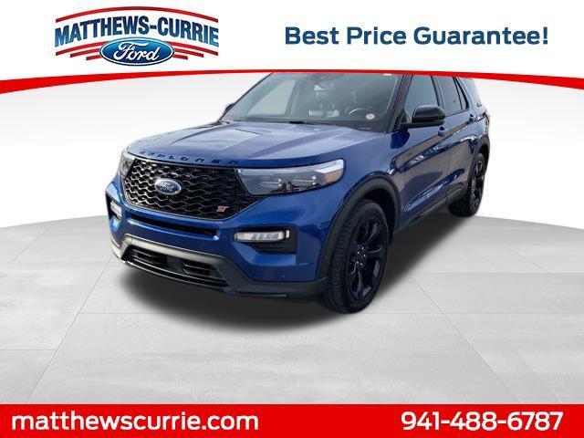 used 2022 Ford Explorer car, priced at $38,605