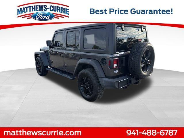 used 2021 Jeep Wrangler Unlimited car, priced at $22,800