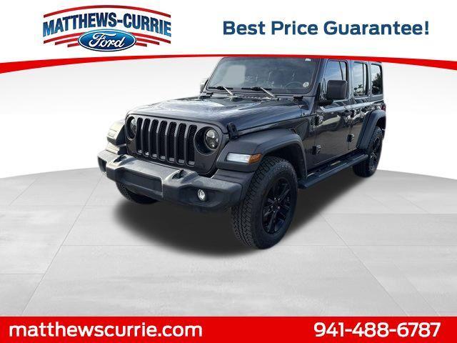 used 2021 Jeep Wrangler Unlimited car, priced at $22,800