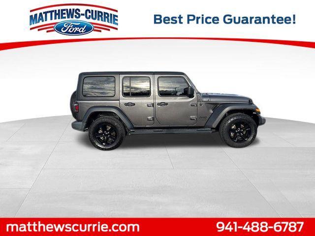 used 2021 Jeep Wrangler Unlimited car, priced at $22,800