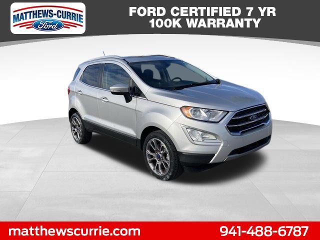 used 2021 Ford EcoSport car, priced at $17,476