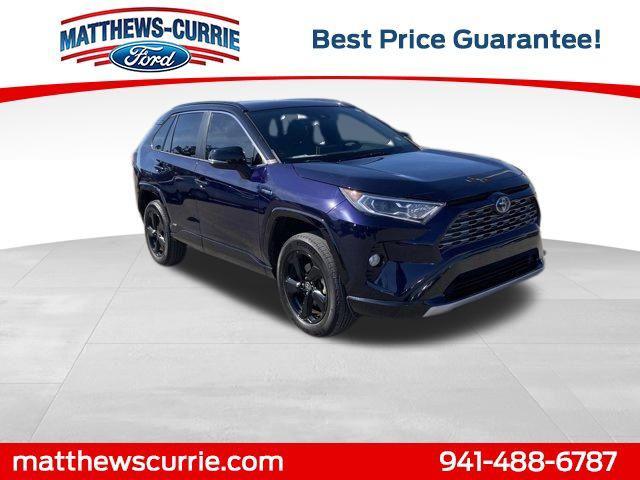 used 2021 Toyota RAV4 Hybrid car, priced at $26,653