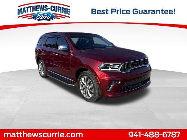 used 2021 Dodge Durango car, priced at $32,400