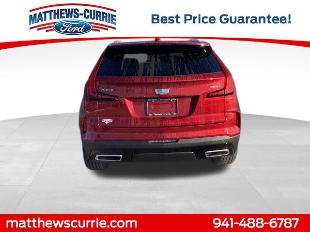 used 2024 Cadillac XT4 car, priced at $35,800