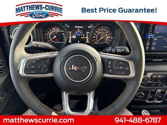 used 2024 Jeep Wrangler car, priced at $44,187