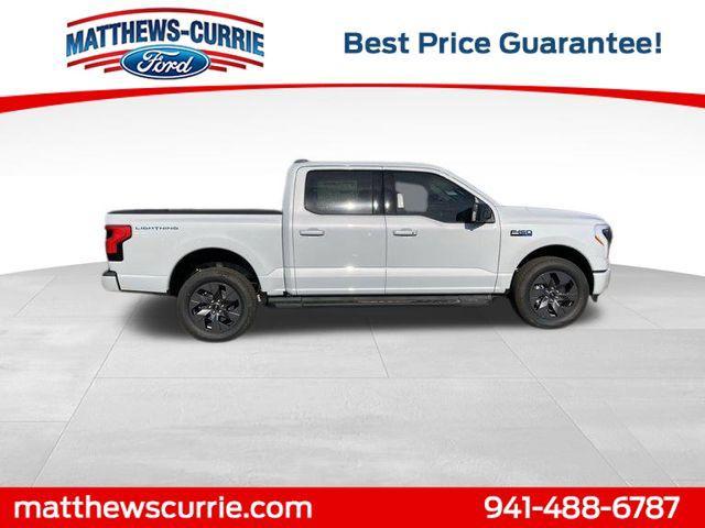 new 2025 Ford F-150 Lightning car, priced at $57,400