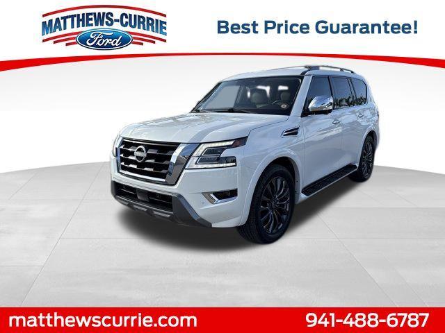 used 2023 Nissan Armada car, priced at $44,100