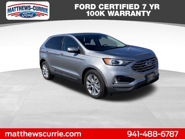 used 2021 Ford Edge car, priced at $23,995